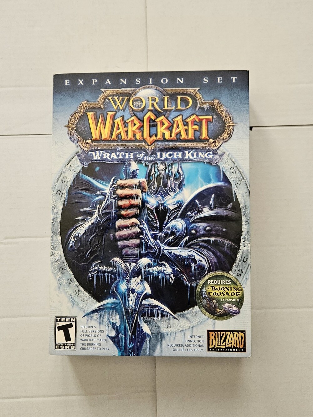 Blizzard World of Warcraft Wrath of the Lich King Expansion Set PC Game